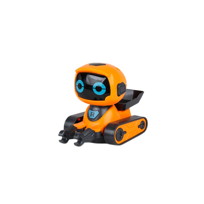 Robot inductiv Speddy LineRob, merge pe linia trasata de marke, portocaliu