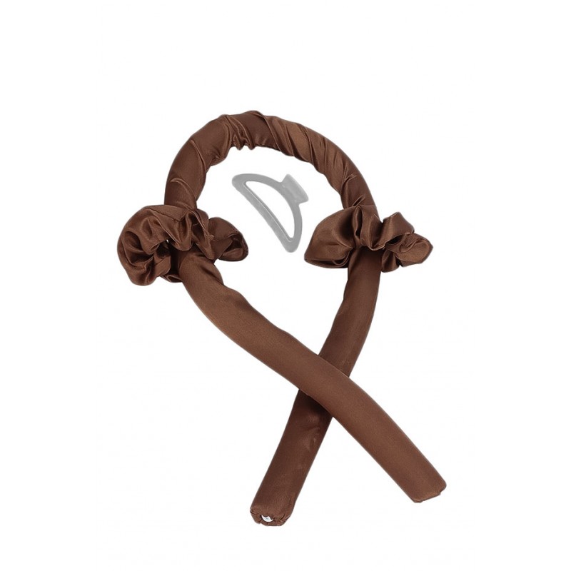 Bigudiu tip panglica RibbonCurl, accesorii incluse, usor de utilizat, 90 cm, maro