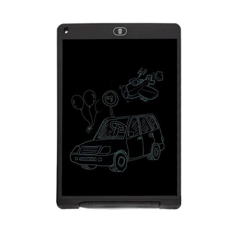 Tableta LCD desenat si scris, 8.5", pentru copii sau grafica , cu buton stergere, negru, Doty