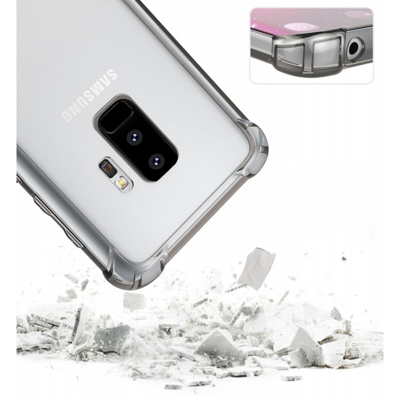 Husa pentru Samsung S 9 Plus , crystal clear , anti soc cu perne de aer