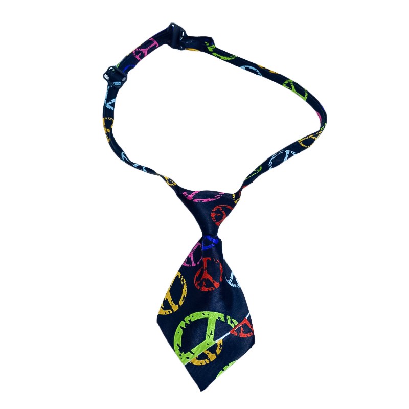 Cravata Fashion Raley, pentru animale de companie, mici,44-32 cm, reglabila, multicolor