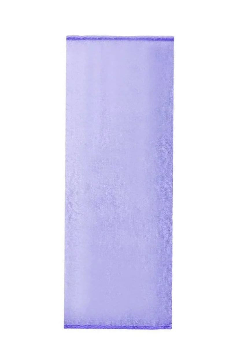 Burete de baie exfoliant BeautyRitual Doty® tip prosop, folosit in cultura japoneza, potrivit pentru orice tip de piele, curatare completa, efect de catifelare, mov