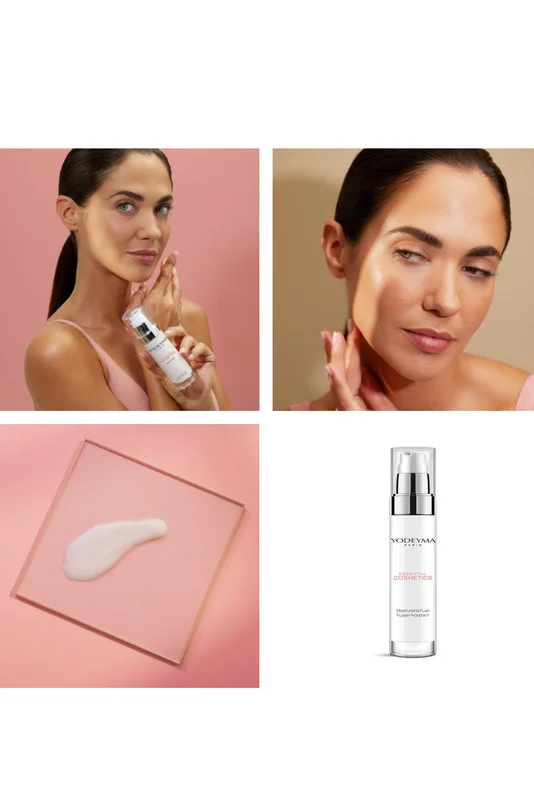 Crema Hidratantă Yodeyma pentru Ten Normal/Mixt, Fără Ulei, Recipient Sticlă, 50ml – prezentarea produsului