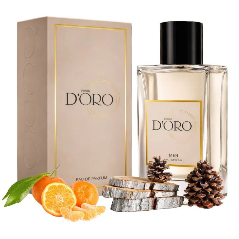 Apa de Parfum pentru barbati D'oro M4 Bosses, mandarine, tamaie si lemn de cedru, aromatic-lemnos, creat pentru barbatul modern, rafinat si de succes, 100ml