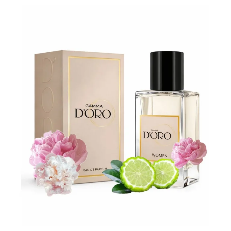 Apa de Parfum pentru femei D'oro W270 Bouquet, cu bergamota, bujor, mazare dulce si mosc alb, citric-florala-moscata, miros diafan, elegant si delicat, 50ml