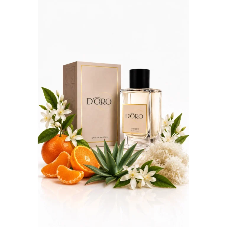 Apa de parfum unisex Gamma D'oro Niche S106 Marffa, floral-lemnos, floare de portocal, agava, mosc si vanilie, pentru cei care iubesc mirosurile universale cu un caracter rafinat si exotic, 50ml