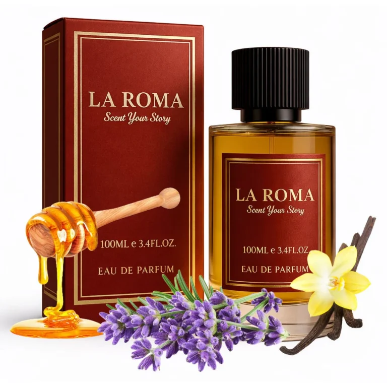 Apa de Parfum pentru barbati La Roma M-11 MenElixir, pentru barbatul dominant, memorabil, seducator, oriental-fougere, miros intens, lavanda, miere si vanilie, 100ml
