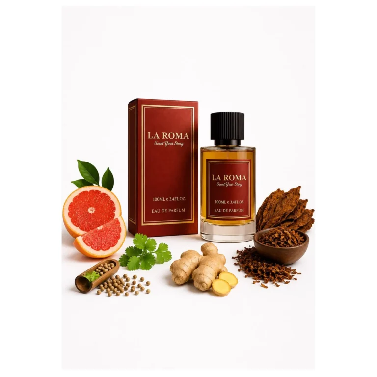 Apa de Parfum pentru barbati La Roma M-15 One, grapefruit, coriandru, ghimbir si tabac, oriental-condimentat, pentru barbatul modern care apreciaza clasicul si autenticul, 100ml