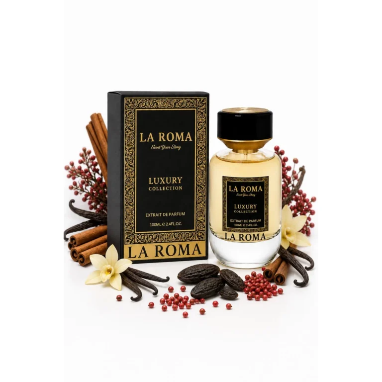 Parfum pentru barbati La Roma Scent Your Story Luxury A-2 Strong Intens, oriental-condimentat, creat pentru barbatii intensi si seducatori, note dulci si catifelate, 100ml