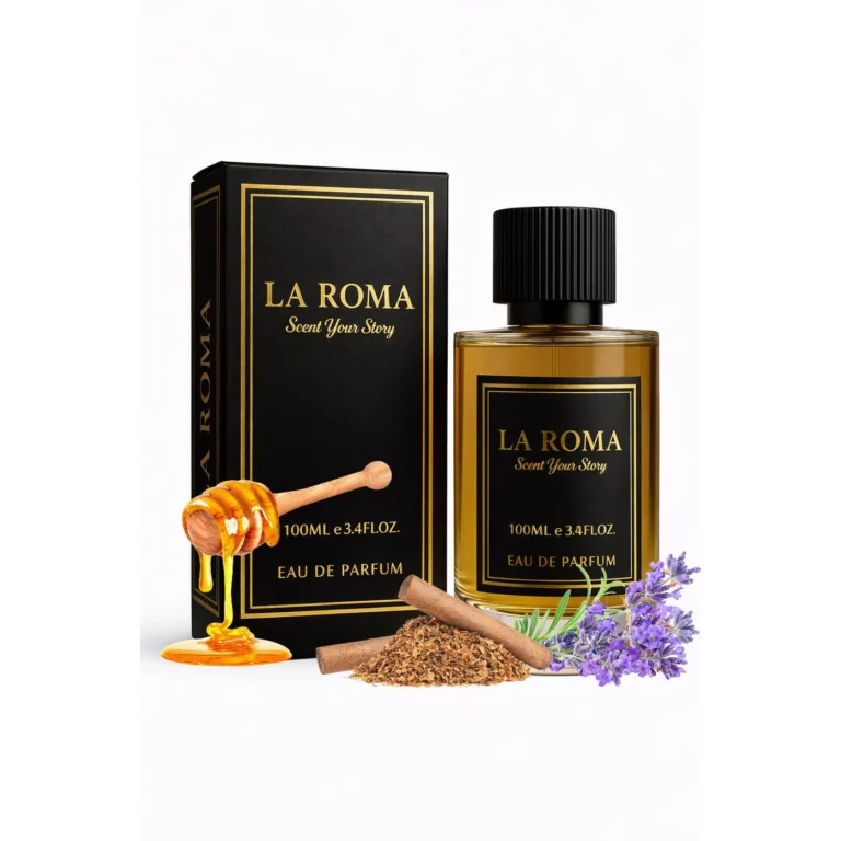 Apa de Parfum La Roma U-3 Naxo, Unisex, cu lavanda, miere, tabac si vanilie, oriental-fougere, persistent si dulce, pentru cei eleganti, sofisticati si intensi, 100ml