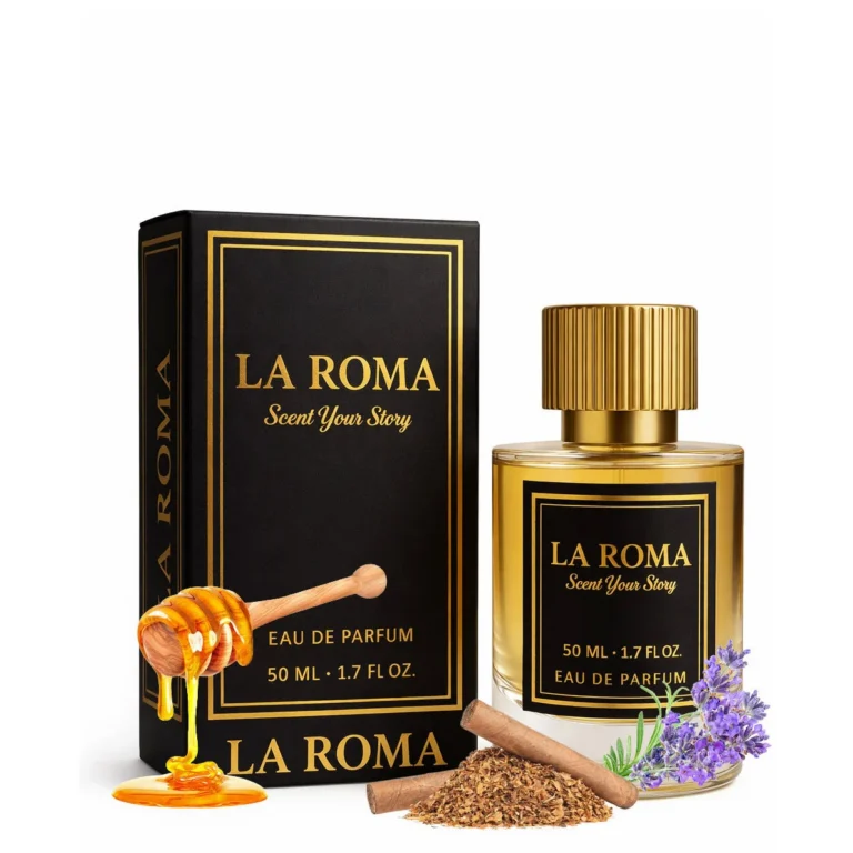 Apa de Parfum La Roma U-3 Naxo, Unisex, cu lavanda, miere, tabac si vanilie, oriental-fougere, persistent si dulce, pentru cei eleganti, sofisticati si intensi, 50ml