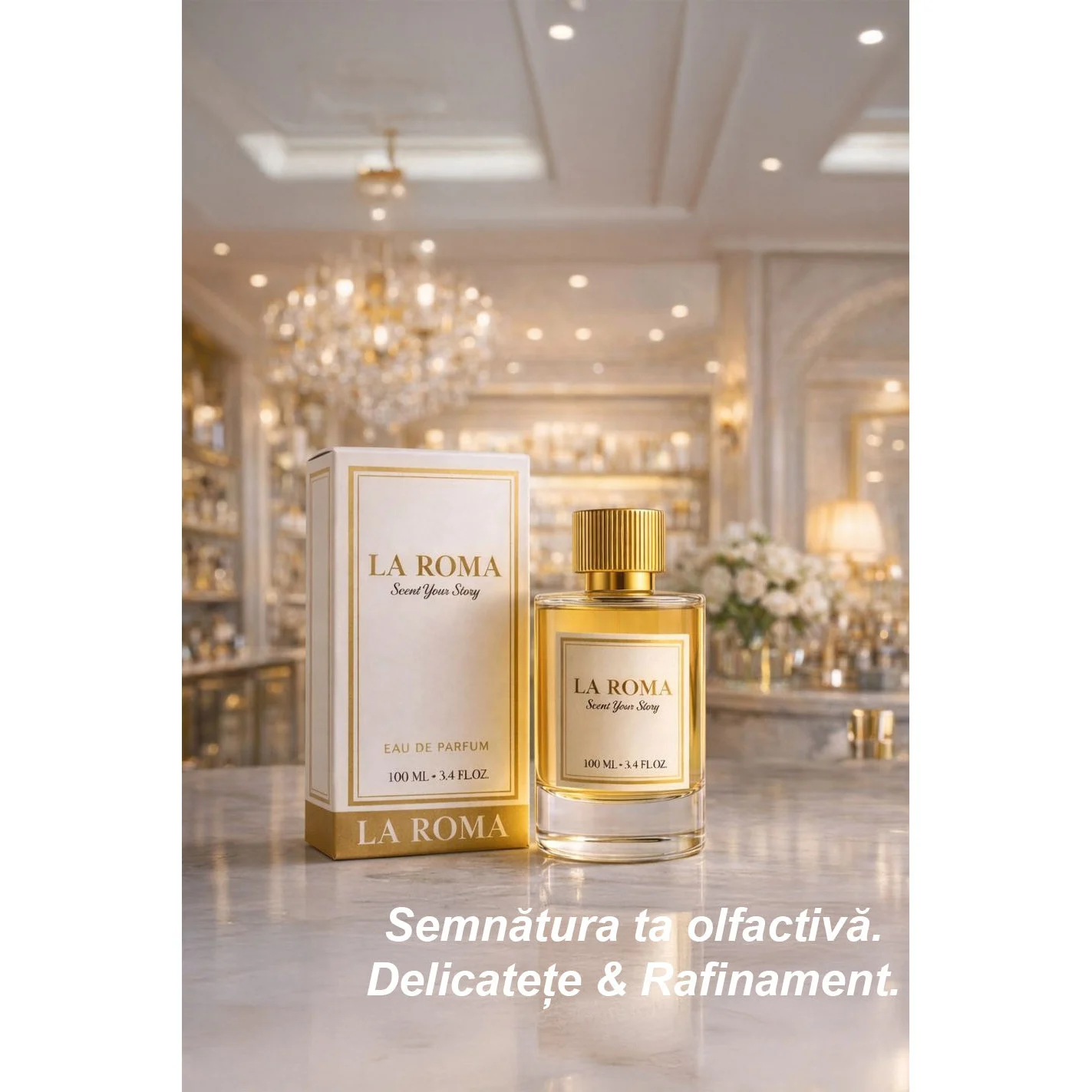 La Roma W-1 Bella – Apă de parfum pentru femei, 100 ml – imagine 3
