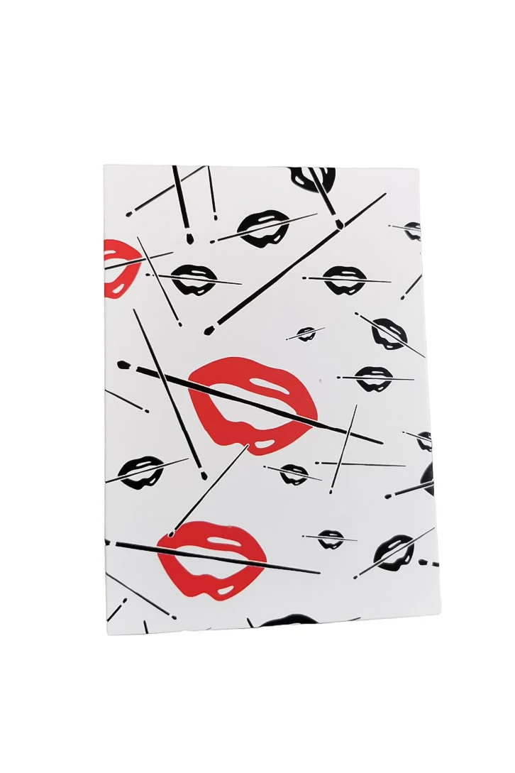 Mini oglinda cosmetica MyAgenda, portabila, design modern, alb, 15x10x1 cm, Doty®️