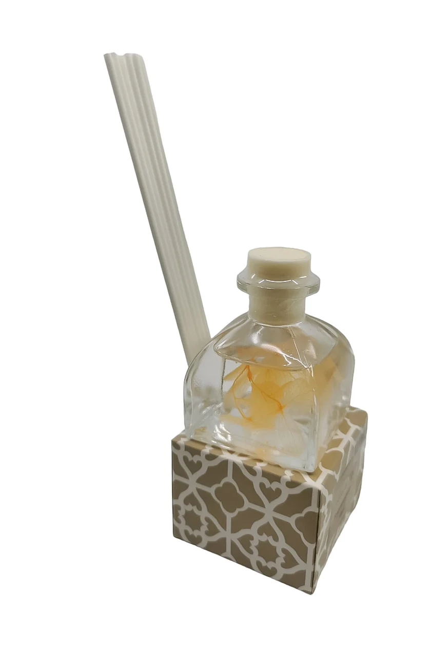 Odorizant de camera Love is Life Mandala Scent, aroma floare clopotel salbatic, 50 ml, sticla transparenta, betisoare incluse, Doty®️ – imagine 3