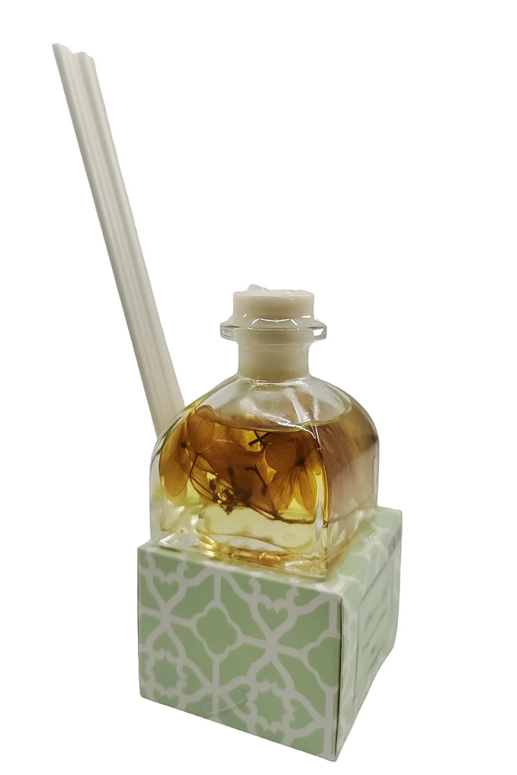 Odorizant de camera Love is Life Mandala Scent, aroma iasomie, 50 ml, sticla transparenta, betisoare incluse, Doty®️ – imagine 2