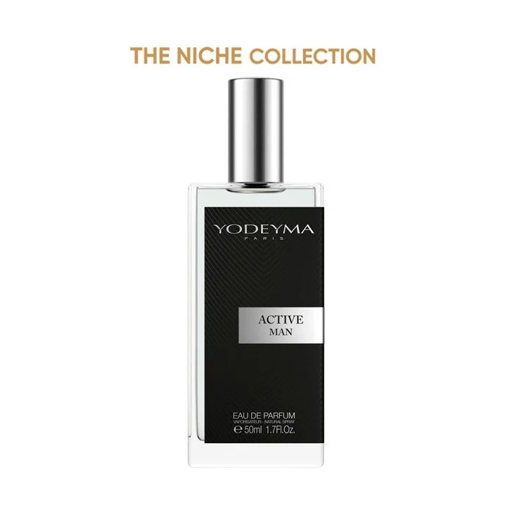Yodeyma Active Man – Apă de parfum pentru bărbați, 50 ml – imagine 2