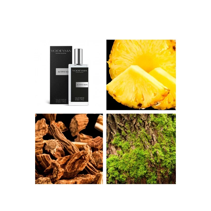 Yodeyma Active Man – Apă de parfum pentru bărbați, 50 ml – imagine 5