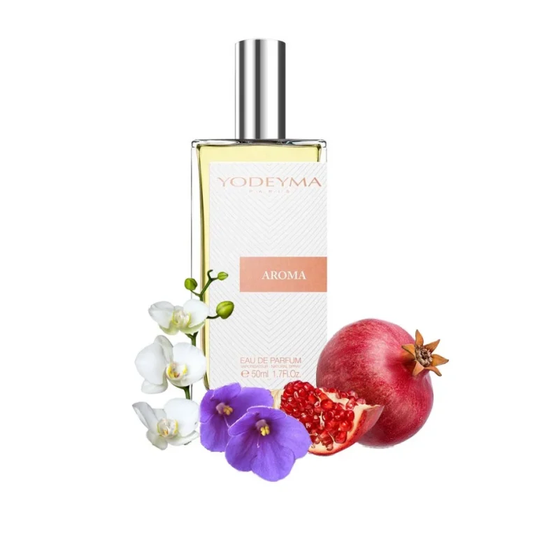 Yodeyma Aroma Apa de parfum pentru femei, nuante de rodie, orhidee si saintpauli, imbratiseaza feminitatea si eleganta, 50ml