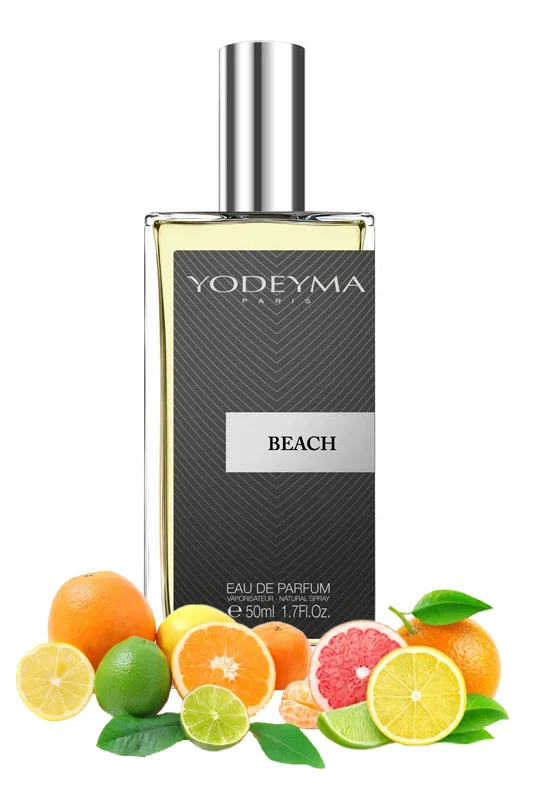 Yodeyma Beach Apa de parfum pentru barbati, nuante de citrice, salvie si mosc alb, pentru barbatul modern care iubeste libertatea si aventura, 50ml – prezentarea produsului