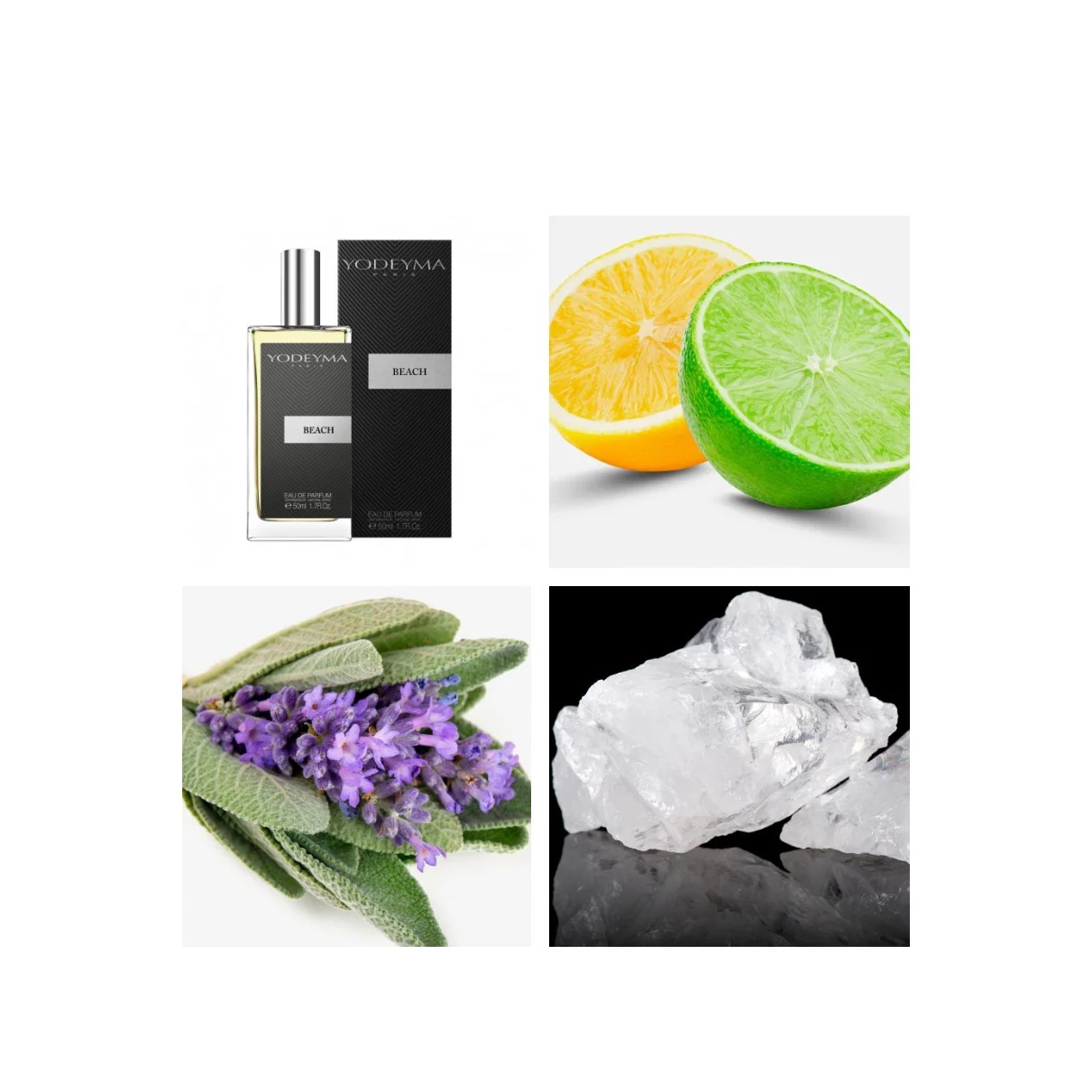 Yodeyma Beach – Apă de parfum pentru bărbați, 50 ml – imagine 3