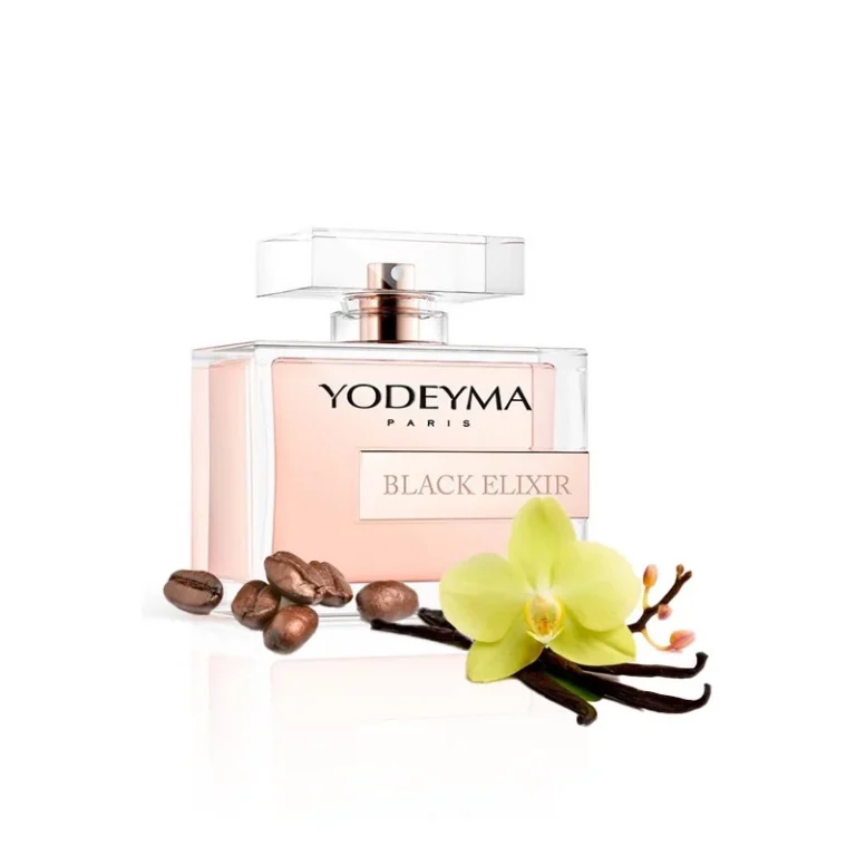 Yodeyma Black Elixir Apa de parfum pentru femei, nuante de cafea, lichior, vanilie, pentru femeia puternica si irezistibila, 100ml