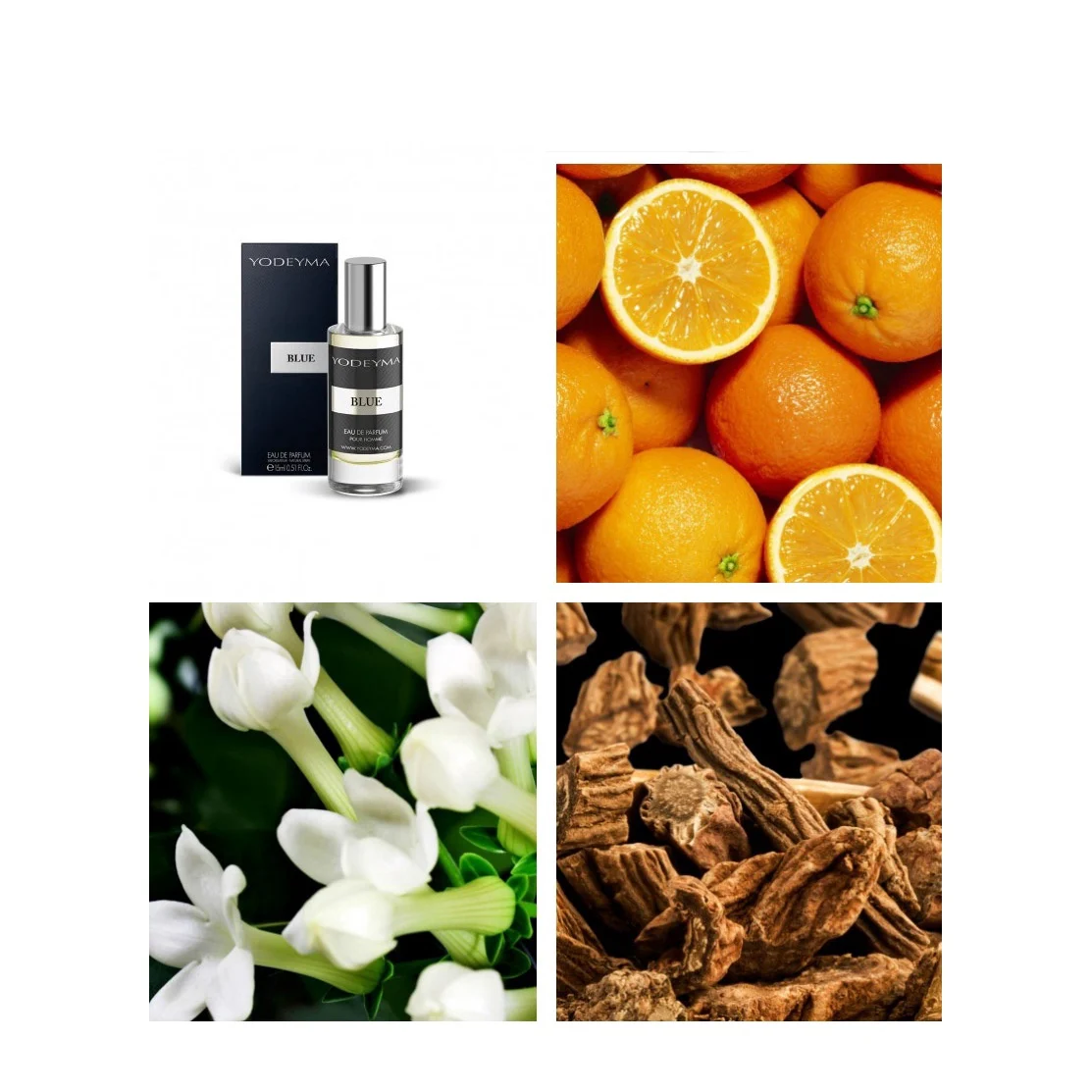 Yodeyma Blue – Apă de parfum pentru bărbați, 15 ml – imagine 4