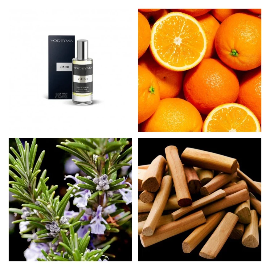 Yodeyma Capri – Apă de parfum pentru bărbați, 15 ml – imagine 3