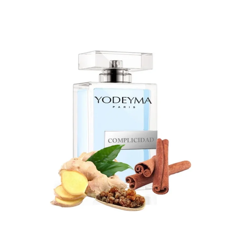 Yodeyma Complicidad Apa de parfum pentru barbati, nuante de ghimbir, scortisoara si smirna, pentru barbatul pasional si sofisticat, 100ml