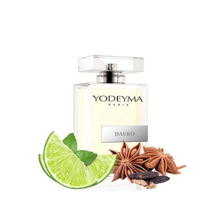 Yodeyma Dauro Apa de parfum pentru barbati, nuante de bergamota, anaset si Haba Tonka, emana eleganta, prospetime si un caracter puternic, 100ml