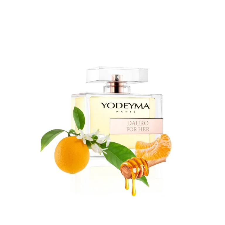 Yodeyma Dauro for Her Apa de parfum pentru femei, nuante de portocala, azahar si miere, pentru femeia care emana eleganta si rafinament, 100ml