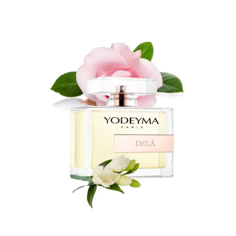 Yodeyma Delá Apa de parfum pentru femei, nuante de frezie, trandafir si lemn, pentru femeia care isi doreste sa isi evidentieze farmecul natural, 100ml