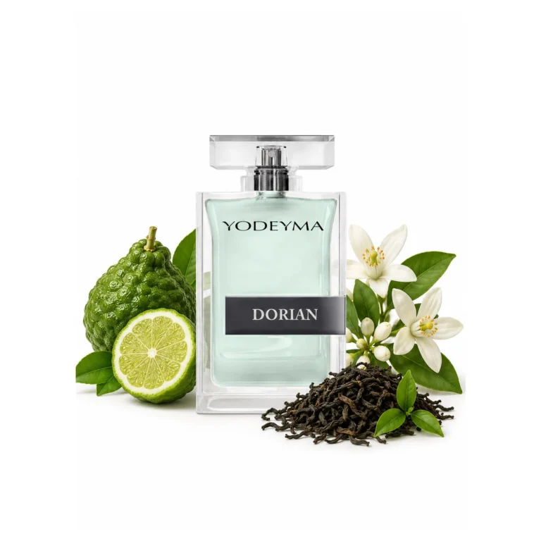 Apa de parfum Yodeyma Dorian pentru barbati, nuante de chitra, neroli si ceai negru, masculinitate moderna, combina note citrice revigorante cu accente florale si elegante, 100ml