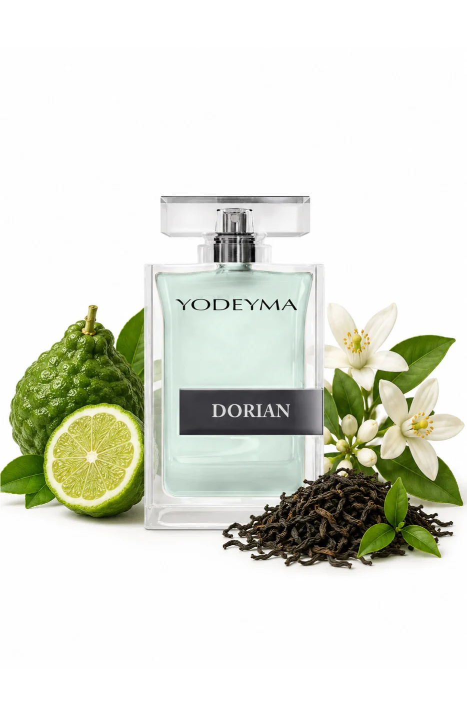 Apa de parfum Yodeyma Dorian pentru barbati, nuante de chitra, neroli si ceai negru, masculinitate moderna, combina note citrice revigorante cu accente florale si elegante, 100ml – prezentarea produsului