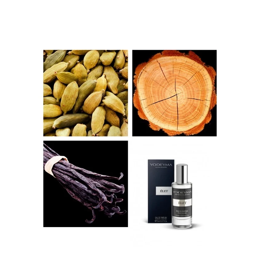 Yodeyma Elet – Apă de parfum pentru bărbați, 15 ml – imagine 5
