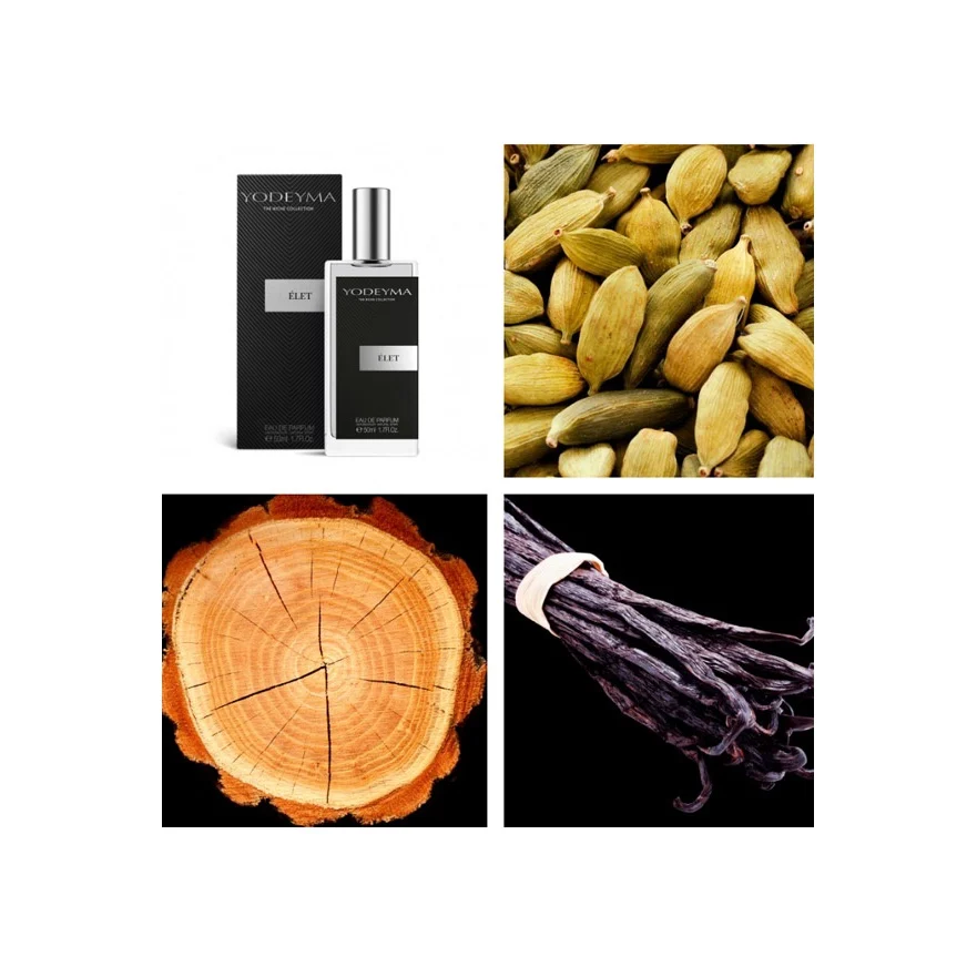 Yodeyma Elet – Apă de parfum pentru bărbați, 50 ml – imagine 3