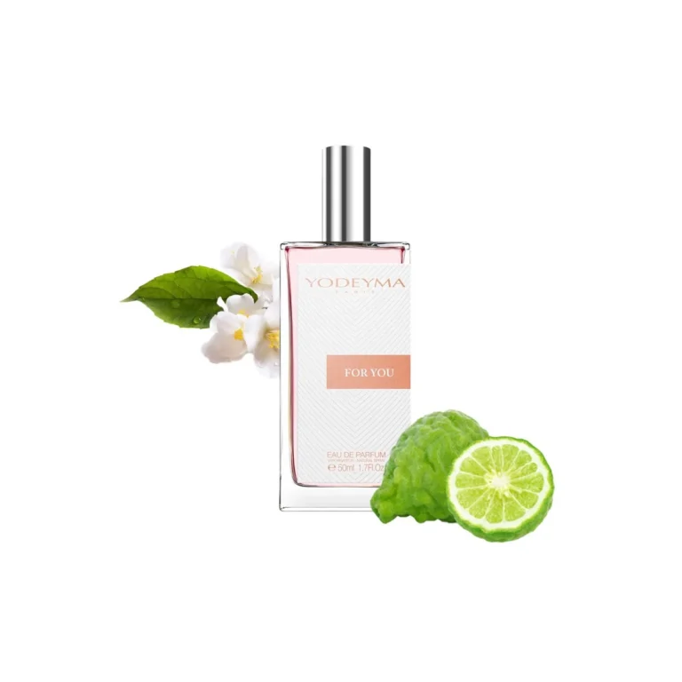 Yodeyma For You Apa de parfum pentru femei, nuante de bergamota, iasomie si cedru alb, parfumul feminin care radiaza eleganta si prospetime, 50ml