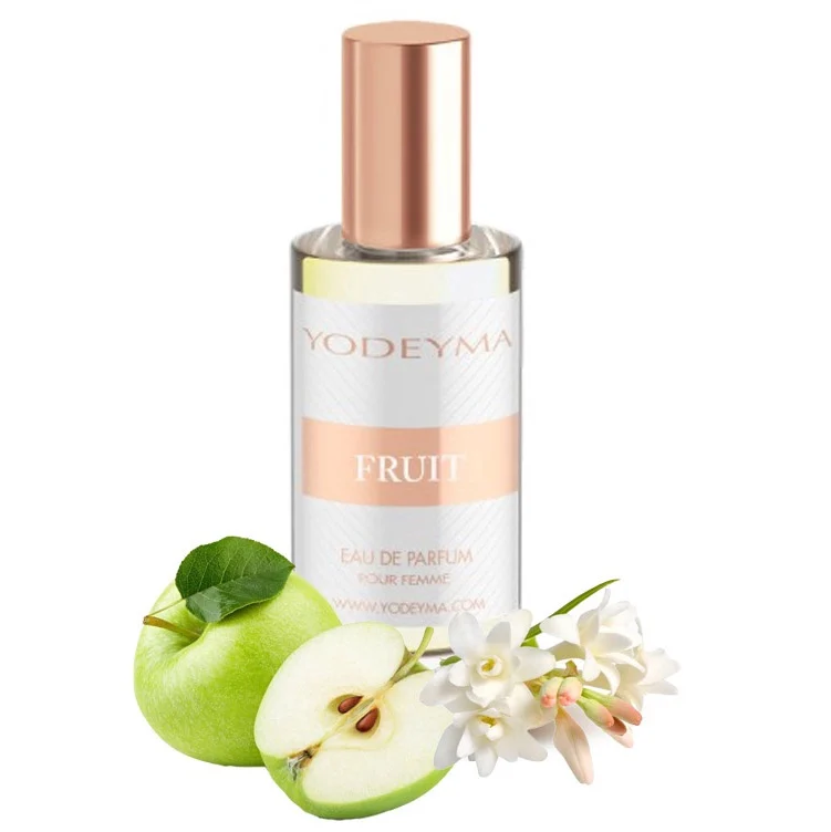 Yodeyma Fruit Apa de parfum pentru femei, nuante de mar, tuberoza, chihlimbar alb, pentru femeia spontana si sofisticata, 15ml