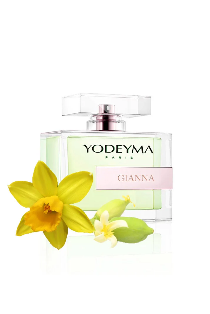 Yodeyma Gianna Apa de parfum pentru femei, nuante de floare de Papaya, narcisa, mosc, perfect pentru femeia delicata si sofisticata, 100ml – prezentarea produsului