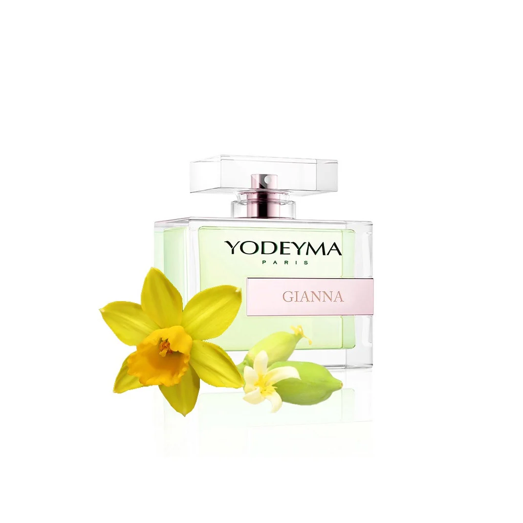 Yodeyma Gianna Apa de parfum pentru femei, nuante de floare de Papaya, narcisa, mosc, perfect pentru femeia delicata si sofisticata, 100ml