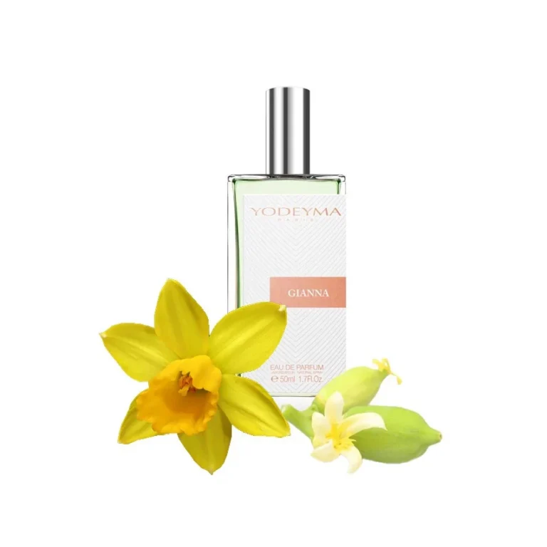 Yodeyma Gianna Apa de parfum pentru femei, nuante de floare de Papaya, narcisa, mosc, perfect pentru femeia delicata si sofisticata, 50ml