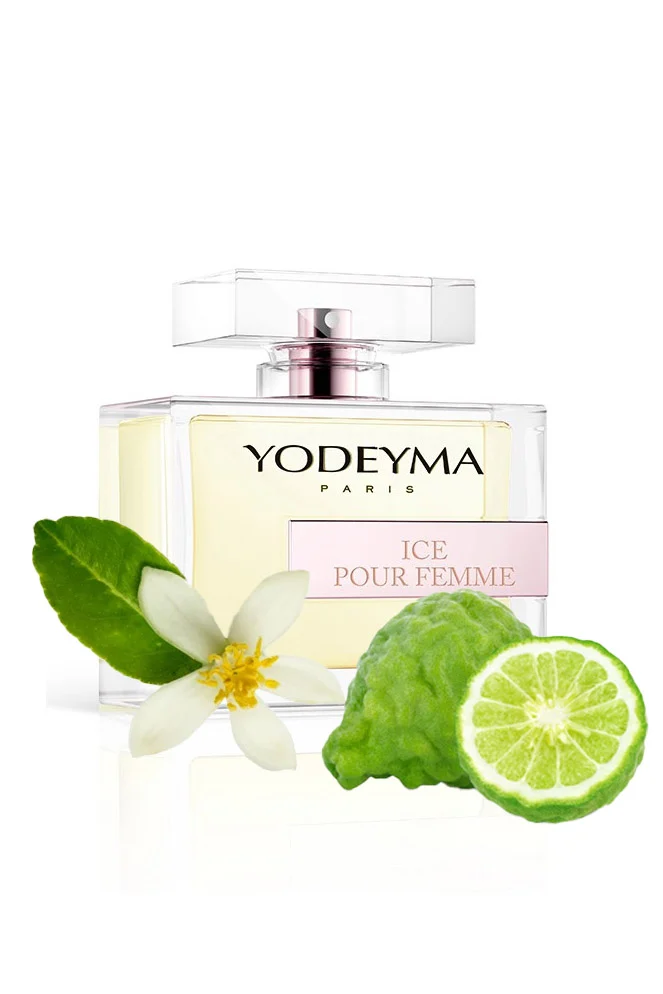 Yodeyma Ice Pour Femme Apa de parfum pentru femei, nuante de bergamota, floare de pomelo, mosc alb, pentru femeia moderna si energica, 100ml – prezentarea produsului