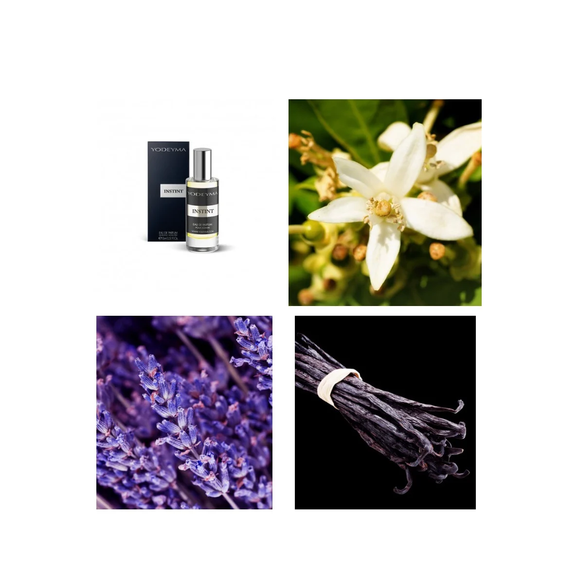 Yodeyma Instint – Apă de parfum pentru bărbați, 15 ml – imagine 4