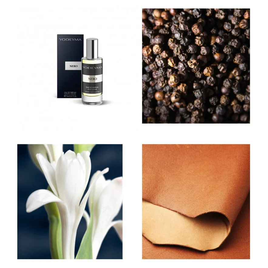 Yodeyma Nero – Apă de parfum pentru bărbați, 15 ml – imagine 3