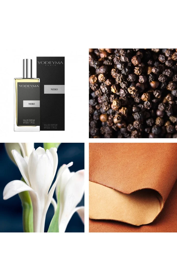 Yodeyma Nero – Apă de parfum pentru bărbați, 50 ml – imagine 3