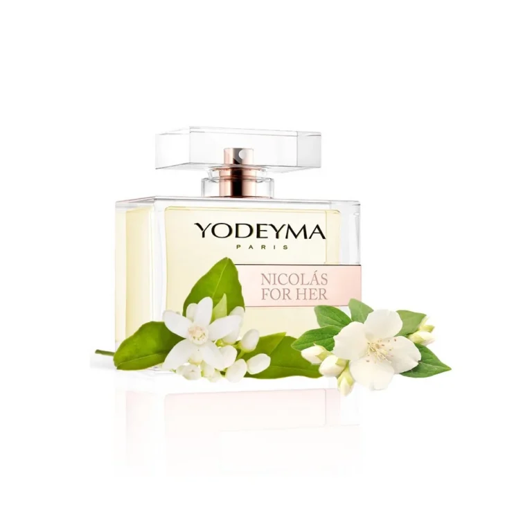 Yodeyma Nicolas for Her Apa de parfum pentru femei, nuante de azahar, iasomie si mosc alb, pentru femeia rafinata si sofisticata, 100ml