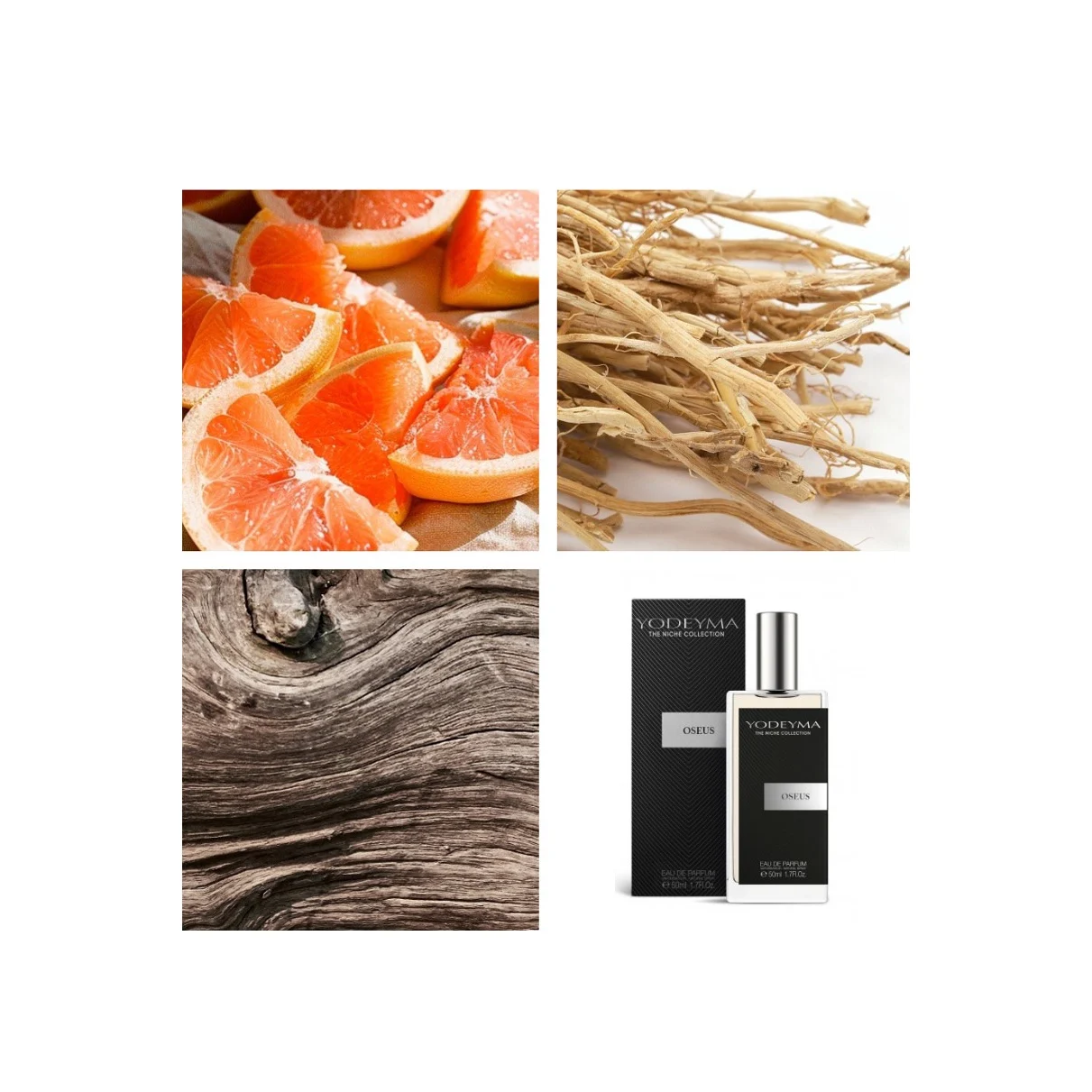 Yodeyma Oseus – Apă de parfum pentru bărbați, 50 ml – imagine 4