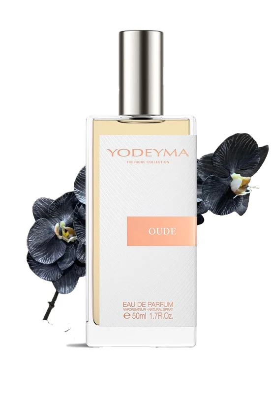 Yodeyma Oude Apa de parfum pentru femei, nuante de chihlimbar Ciprat, orhidee neagra, trufa si pachuli, perfect pentru momentele in care doresti sa emani putere, magnetism si sofisticare, 50ml – prezentarea produsului