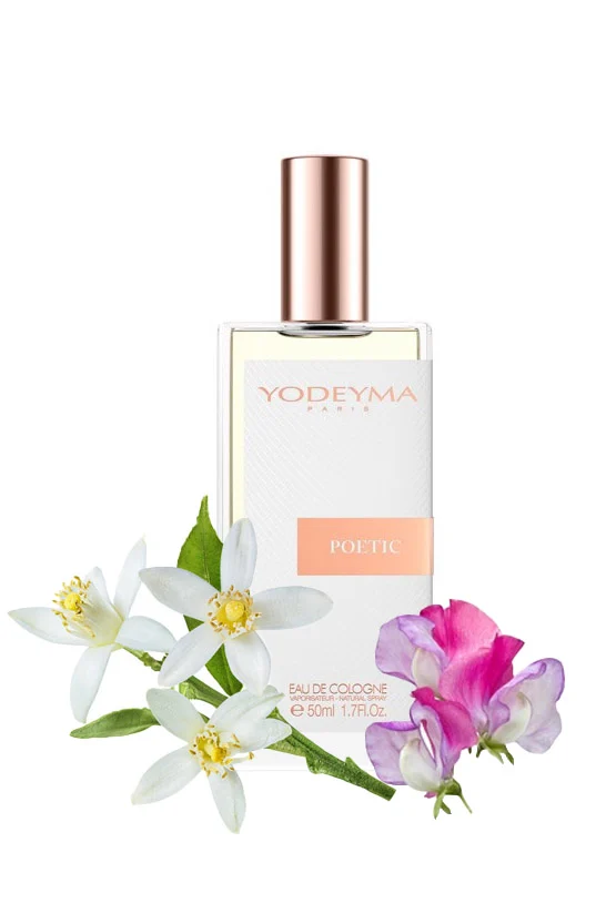 Yodeyma Poetic Apa de parfum pentru femei, nuante de floare de lamaie, mazare dulce si mosc alb, pentru femeia romantica si sofisticata, 50ml – prezentarea produsului