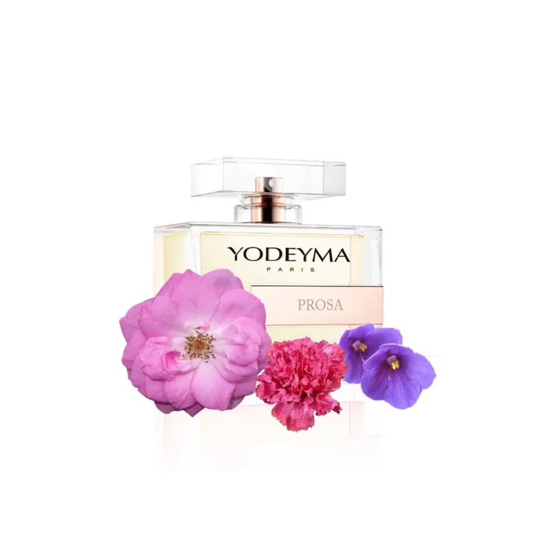 Yodeyma Prosa Apa de parfum pentru femei, nuante de trandafir de Damasco, Saintpauli si garoafa, pentru femeia eleganta si plina de personalitate, 100ml