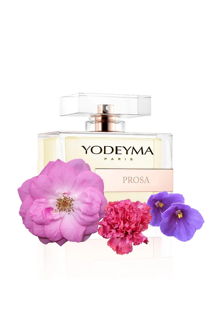 Yodeyma Prosa Apa de parfum pentru femei, nuante de trandafir de Damasco, Saintpauli si garoafa, pentru femeia eleganta si plina de personalitate, 100ml – prezentarea produsului